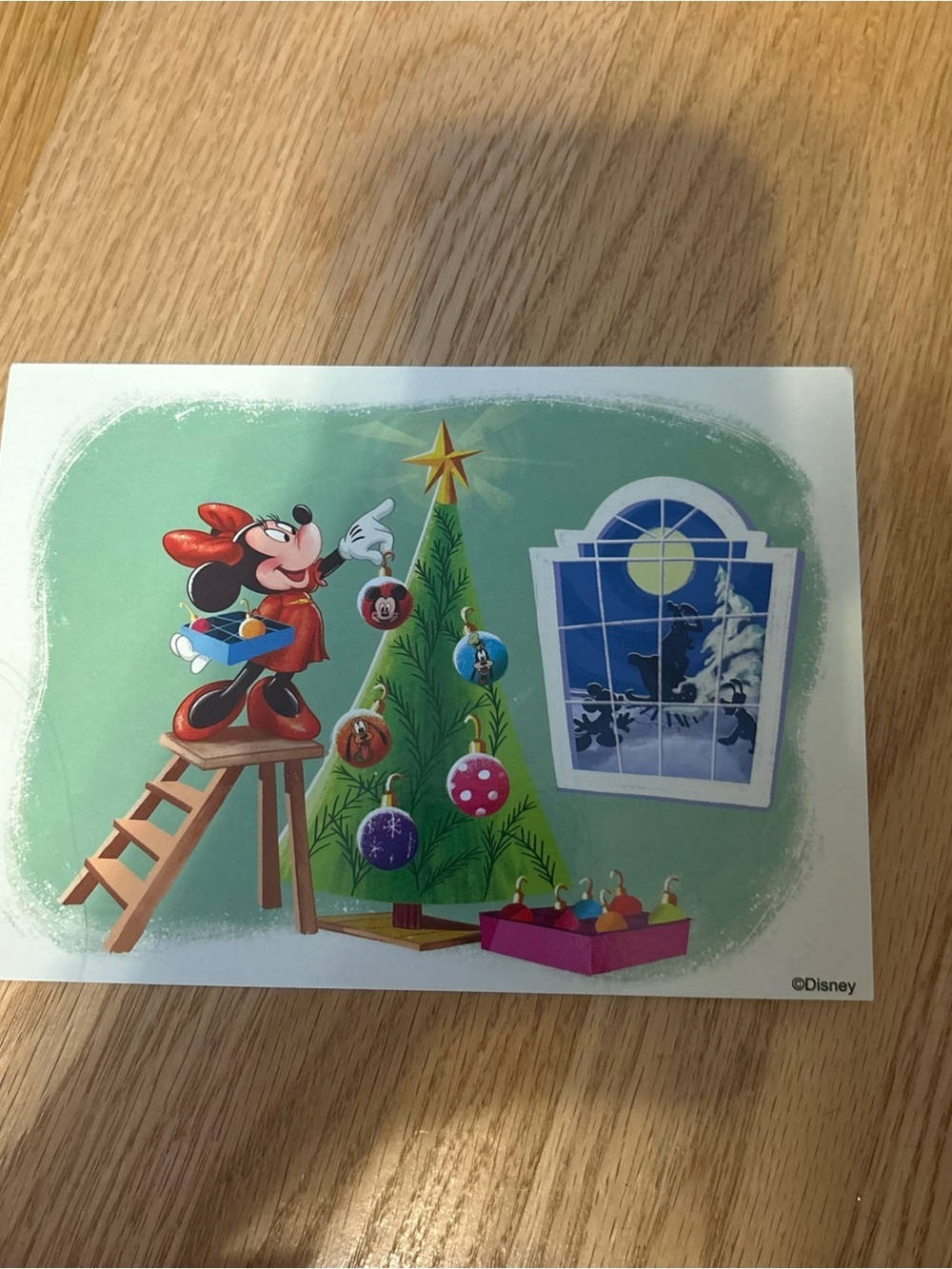 Disney World Hollywood Studios Holiday Dine Hollywood & Vine Signature Card